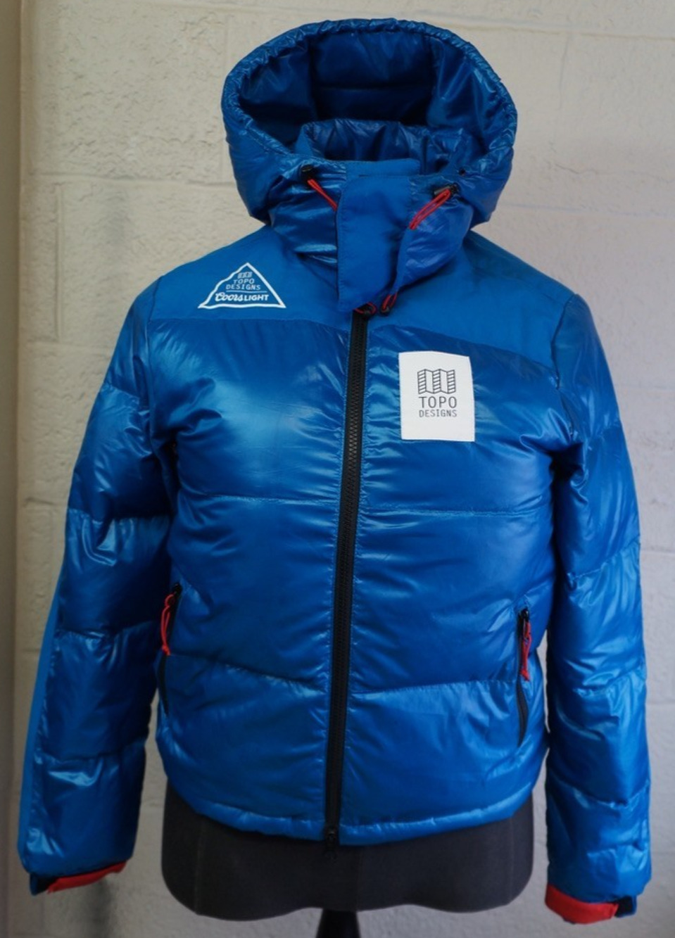 Topo Designs Subalpine Big Puffer Primaloft Down Blend Jacket Women Small